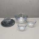 Freshmage Mixing Bowls with Airtight Lids Sets, 5 Packs Thick Glass Nesting Bowls for Kitchen Baking, Meal Prepping, Bpa Free, Dishwasher Safe, 0.5/0.8/1.6/2.7/4.4 Qt