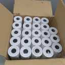 Thermal Printer Paper Rolls compatible with Zebra Printer ZQ520, QL420, RW420, ZQ500, P4T  80 Feet Thermal Receipt Paper - 50 Rolls  NOT Label