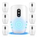 2025 Upgraded Ultrasonic Pest Repellent Indoor Insect Repeller, Pest Control, Repellent Roach, Mouse, Bugs, Mosquito, Mice, Spider, Ant, Rodent Repellent Ultrasonic Plug in, 3 Mode Switching, 6 Packs