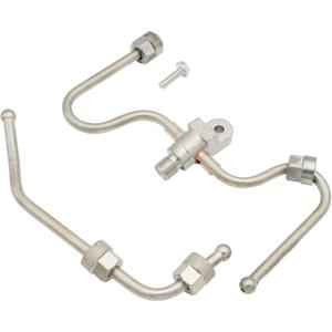 NOVAPARTS Fuel Rail Crossover Tube and Intermediate Fuel Feed Pipe for 2014-2021 Chevy Silverado 1500 Suburban Camaro Tahoe GMC Sierra 1500 Savana Yukon 5.3L 6.2L 4.3L 12677002 12677004