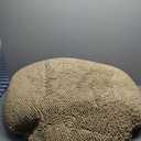 Muddy Mat Cloud K-9 Bed for Dogs & Cats, Soft & Relaxing Donut Dog Bed, Chenille Material, Removable Cover, Washable & Dryer SafeBeige Large(40'x40')