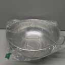 JIDSPWLS 304 Stainless Steel Colander, Micro-Perforated 3-Quart Strainer with Base, Dishwasher Safe. Great for Pasta, Noodles, Vegetables & Fruits