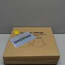 Bell Lamp Shades Set of 2, Cream Fancy Square Lamp Shade with Petal Edge Braid, 5.1" x 12.6" x 9.1" Lampshades for Table Lamps Floor Lamps, Spider, Harp Holders Included, Assembly Required