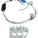 6877ER1016F Washing Machine Motor Wiring Harness Kit with Rotor Position Sensor Assembly Fit for Kenmore LG Washing Machines Replace 6501KW2002A 1364148 AP4442257 PS3530237
