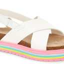 Carter's girls Candy (4 Toddler, White)