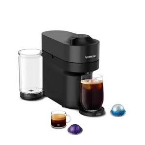 Nespresso Vertuo Pop+ Coffee and Espresso Machine by De'Longhi, Liquorice Black: Home & Kitchen