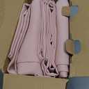 MIULEE Baby Pink Blackout Curtains for Bedroom Living Room 84 Inches Long 2 Panels, Thermal Insulated Room Darkening Drapes Grommet Noise Reducing Light Blocking Window Treatments 40x84 Inch