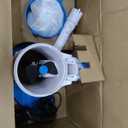 Pool Leaf Vacuum with 71.7in Telescopic Pole, 83GPM Powerful Suction, Rechargeable Cordless Pool Skimmer with 90Mins Runtime for Inground & Above Ground Pools, Pool Vacuum for Debris and Leaves