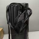 Pamo Babe Portable Crib Baby Playpen with Mattress and Carry Bag Black