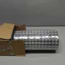 Galvanized Welded Wire Mesh Garden Economy Fence 24 Inch x 25 Foot-1 Inch x 1 Inch 16GA (Galvanized 24"x25'-1"x1" 16GA)