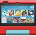 Amazon Kid-Proof Case for Fire 7 tablet (Only compatible with 12th generation tablet, 2022 release) - Red