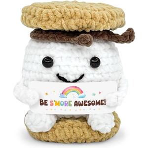 Tiny Detalles Mothers Day Positive Smores Crochet 2026, Inspirational Gifts for Women Men on Birthday, Retirement, Christmas, Daycare Mothers Day Gifts for Mom, Sisters, Family