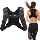 Aduro Sport Weighted Vest Workout Equipment, Body Weight Vest for Men, Women, 12lb