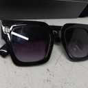 SOJOS Vintage Oversized Square Sunglasses for Women,Retro Womens Luxury Big Large Sun Glasses UV400 SJ2194
