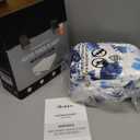 blunique Heated Blanket Throw Blanket - Fast Heating Electric Blanket, Soft Flannel Heated Throw with 4 Time Settings,10 Heating Settings, Warm Gifts for Women & Mom & Grandma(50"x60"Cow Print Blue)