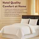 Superity Luxurious Hotel Quality Full Size Duvet Cover 100% Soft and Comfortable Cotton Designed for Full Size Duvet 200 Thread Count 7 Button Closure - (76 x 86)