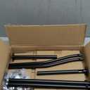 Speaker Stands Pair for Samsung HW-Q990C HW-Q990D Rear Speaker Stand with Wall Mount - Height Adjustable Speaker Floor Stands for Q Series Samsung Speaker Stands Pair with Keyhole or Thread Hole