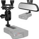 Radar Detector Rearview Mirror Stem Mount for Uniden R7 R8,Car Rearview Mirror Radar Detector Bracket(Only Applicable R7 R8 Radar Detector)