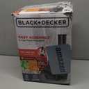 BLACK+DECKER Food Processor and Vegetable Chopper, Stainless Steel Blade, 8-Cup Capacity, 450W Power with Attachments to Shred, Slice, Mince, Grind, and Puree (Large)