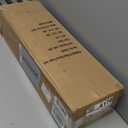 8" Spoke Wheel Trailer Jack, 10" Vertical Movement, 1500 lbs, for RV, Boat, Trailer and More, Black