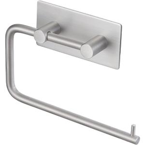 KES Self Adhesive Toilet Paper Holder Stainless Steel Tissue Paper Roll Holder Hand Towel Holder for Bathroom RUSTPROOF Brushed Finish, A7070-2