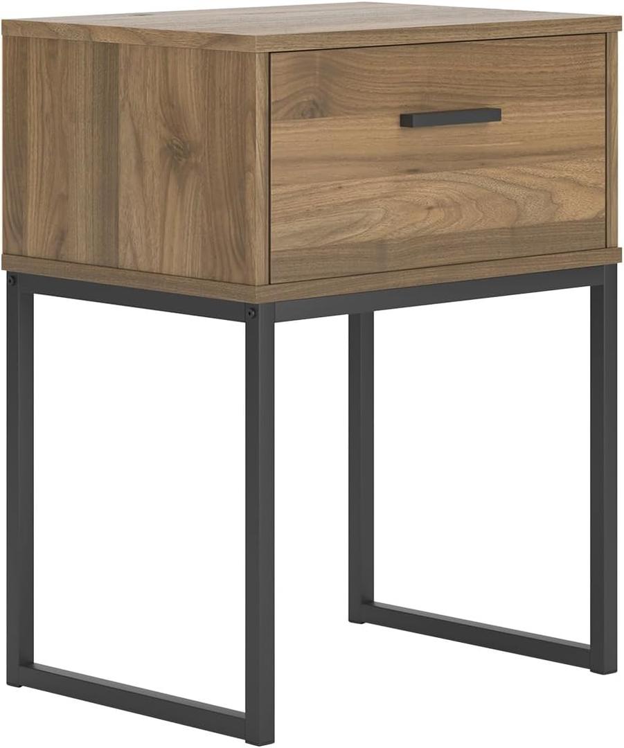 Signature Design by Ashley Deanlow 1-Drawer Nightstand, Brown, 19.61" W x 14.92" D x 26.02" H