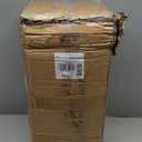 Large Family Standing Upright Camping Tent - Multi-Room Waterproof Tent with Screened Porch - Glamping Tent for Outdoor Camping & Family Vacation (Orange, 8-12 People)