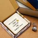 Lihome Gifts for Mom - Ceramic Ring Dish Jewelry Tray, Funny Mothers Day & Birthday & Thanksgiving & Christmas Gifts