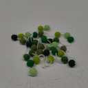 9FT Long 35 Wool Felt Balls (20mm), 100% Wool Felt Ball Adjustable Pom Pom Garland, Green Handmade for Birthday Party Easter Room Decoration