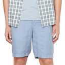 Vince men's Cannes Plaid S/S (Teal Pool) Small