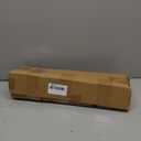 Refrze Curtain Rods for Windows 66 to 120 Inch, 1" Black Industrial Wrap Around, Adjustable Heavy Duty Blackout Curtain Rods for Ceiling, Bedroom, Outdoor Patio