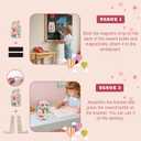 Magnetic Magnet Kids Reward Incentive Jar, Star Jar Reward Classroom & Home Behavior Management System Tool for Kids Boys & Girls Potty Training Chores Good Habits