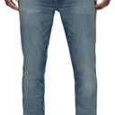Hudson Men Zack Skinny Jean (42W x 34L, Dark Shadow)