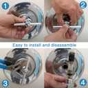 86712 Cartridge Puller Cartridge Removal Tool Compatible with Moen Cartridges 1200 1222 1225,Plumbing tools Pipe Tool