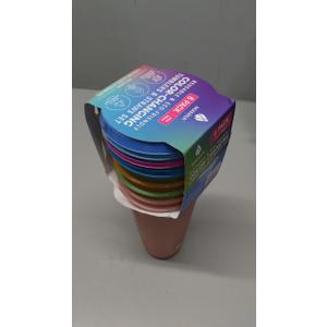 Manna 24oz Color Changing Reusable Cup Set - 6 Pack