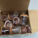 24 Pcs Chair Leg Floor Protectors for Hardwood Floors Silicone Covers to Protect Wood Tile Floors Scratches Felt Pads Furniture Leg Caps No Noise (Fit:0.5"-0.78") (Universal XS)