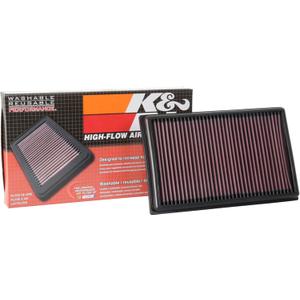 K&N Engine Air Filter: Reusable, Clean Every 75,000 Miles, Washable, Replacement Car Air Filter: Compatible 2017-2019 SEAT/SKODA/VOLKSWAGEN/AUDI (Superb, Arteon, Golf, Passat, T-Roc, Tiguan), 33-3111