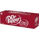 2 x Dr Pepper Soda, 12 fl oz cans, 12 pack (EXP 03/16/26)