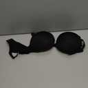 Push Up Thick Padded Plunge Underwire T Shirt Lace Bra Lift Support for Women Add One Cup Size 40A