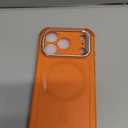 ESR for iPhone 17 Pro Case with Stash Stand, 7X Military-Grade Drop Protection with Camera Control, Shock-Absorbing Phone Rugged Cover, Compatible with MagSafe Accessories, Cyber Series, Orange