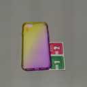 IDweel for iPhone SE 2020 Case,for iPhone 8 & 7 & SE 2022 Case(SE 3rd Gen),Full-Body Sturdy Shockproof Slim Fit Clear Cover with Screen Protector Heavy Duty Shock Resistant Hybrid Cover, Yellow Purple