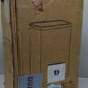 25L/6.6GAL Large Kitchen Trash Can,Tall Open Top Garbage Can,11.81 * 8.66 * 19.68inces,Smooth,Stainless Steel,Commercial,Hospital, Airport