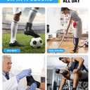 Ankle Brace for Sprained Ankle, Quick Lace-Up Ankle Support with Side Stabilizers & Auto-Shaped Pads, Slim Fit Stabilizer for Women Men, Fits in Shoes for Sports, Work & Injury Recovery (M)