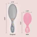 Wet Brush Original Detangler, Chrome (Iridescence Icon), Ultra-Soft IntelliFlex Bristles Glide Through Tangles, Detagnling Hair Brush, All Hair Types (Wet & Dry), Women & Men, Limited Edition