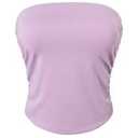 Strapless Top, (Purple, Small)