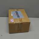 NETANY 6-pack 16oz Glass jars with Airtight Lids, Overnight Oats Containers with Lids, Wide mouth Mason Salad jars, Glass Food Storage Containers for Snacks Yogurt Spice Sugar-Beige