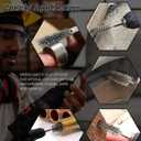 ASNOMY 12Pcs Wire Bore Brush for Drill,5/16"-1-3/16" Stainless Steel Wire Brush Bore Cleaning Brush Set for Power Drill Cleaning,Abrasive Drill Wire Brush with 1/4" Hex Shank