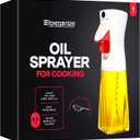 Quality Glass Olive Oil Sprayer White | for Cooking, Olive Oil Dispenser, for Kitchen Gadgets, Air Fryer, Salad, BBQ (Perfect for any Oil)