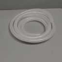 1/2" ID 3/4" OD - 10 ft Clear Braided Hose Plastic Vinyl Tubing, High Pressure Flexible Reinforced PVC Tube for Transfer Water Air Oil, BPA Free & Non-Toxic