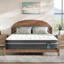 Full Mattress 12 Inch in a Box, Hybrid Full Mattress with Memory Foam and Innersprings, Medium Firm Full Size Mattress for Motion Isolation and Pressure Relief, CertiPUR-US